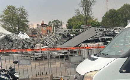 Alcalde de GAM descarta personas fallecidas tras colapso de estructura; lesionados son de empresa organizadora, dice