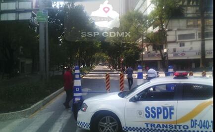 Manifestantes bloquean circulación en Masaryk