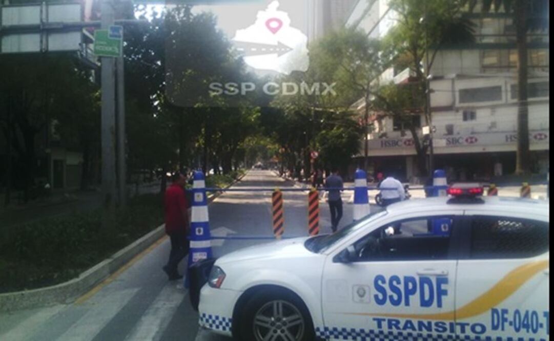 Manifestantes bloquean circulación en Masaryk