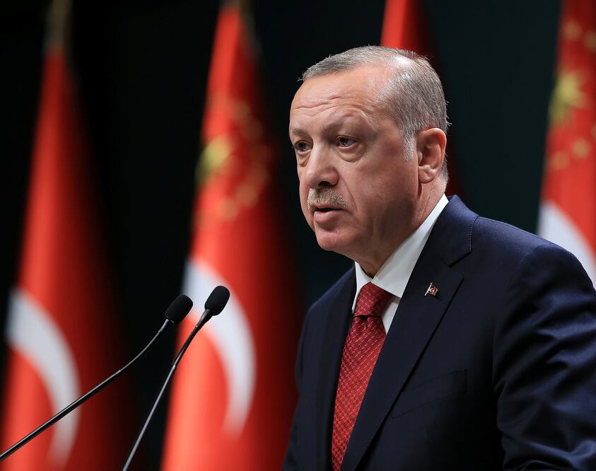 El presidente de Turquía, Recep Tayyip Erdogan. Foto: Reuters