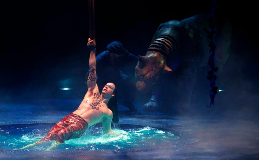 El espectáculo Luzía, inspirado en la cultura mexicana, visitara 300 ciudades de todo el mundo durante siete años. FOTO: SECTUR /CUARTOSCURO.COM