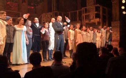 Trump exige disculpa a elenco de "Hamilton" por incidente con Pence