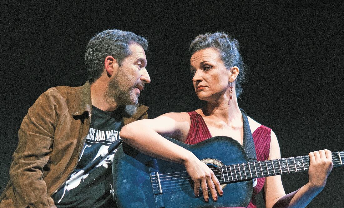 Protagonizan Gustavo Gonzalo y Sara Nieto, quien da vida a Helena. CORTESÍA