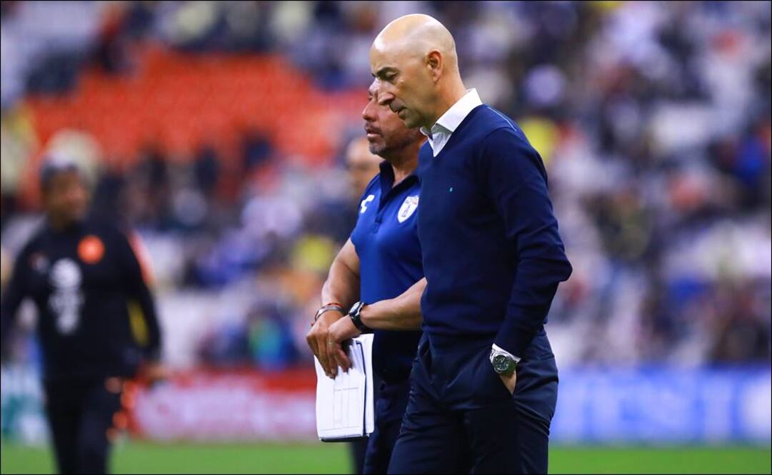 La derrota ante el América le costó al entrenador español. Foto: Imago 7