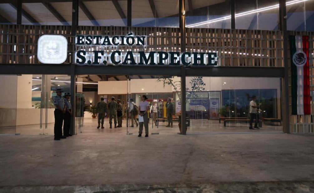 Estación San Francisco del Tren Maya. Foto: Tren Maya