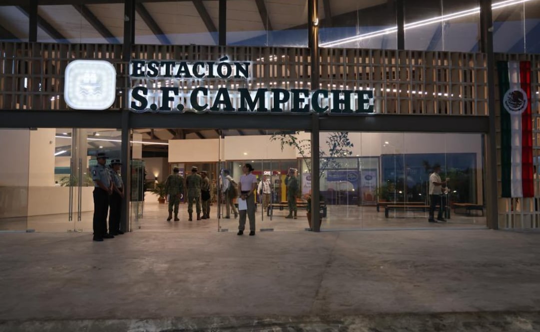 Estación San Francisco del Tren Maya. Foto: Tren Maya