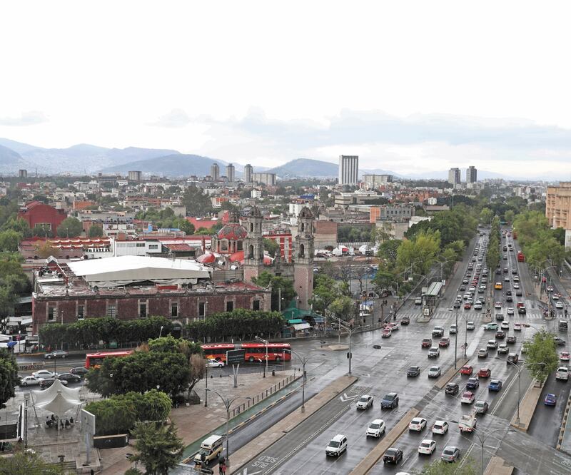 CDMX apuesta por viviendas cercanas a centros de trabajo y conectados con el transporte público. Uno de los corredores contemplado es Reforma Norte. Foto/ARCHIVO. EL UNIVERSAL