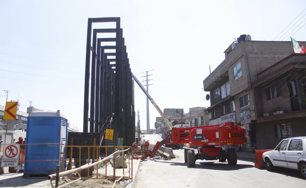 Obras del Trolebús Santa Martha-Chalco provocarán desvíos en la México-Puebla; cierres parciales afectarán carriles centrales. Foto: Emilio Fernández