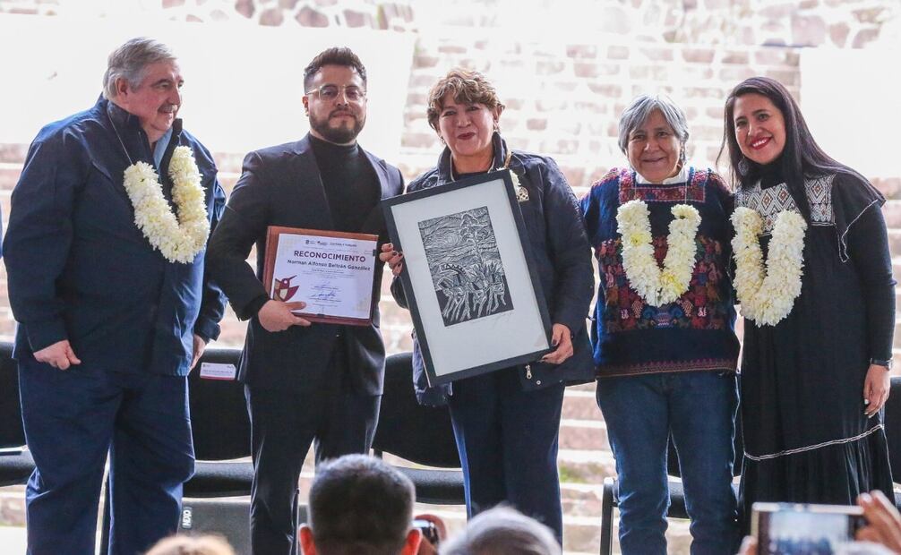La gobernadora Delfina Gómez Álvarez presentó la nueva marca turística: “Estado de México, un destino hecho a mano”. Foto: especial