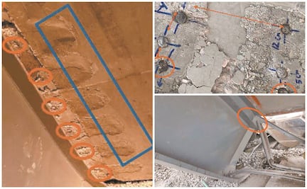 Desplome en L12, por falla estructural, dice dictamen