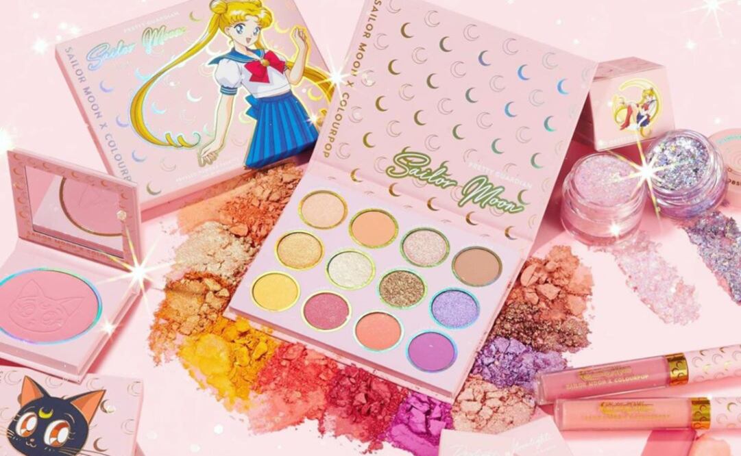 Lanzan colección de maquillaje inspirado en Sailor Moon. Fotos: Instagram.