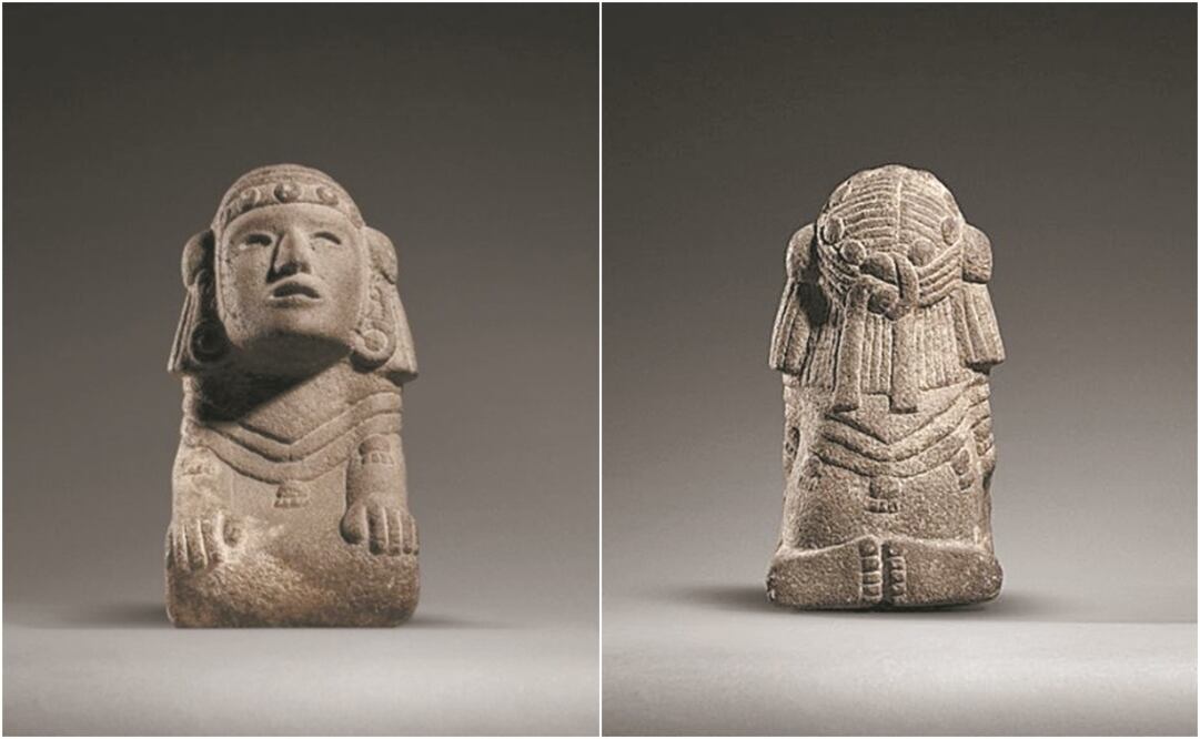 La pieza de la diosa azteca Chalchiuhtlicuese vendió por 337 mil euros ocho millones de pesos). Fotos: Tomada de Millon