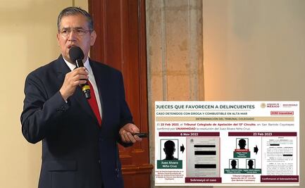 Exhiben a juez que dejó libre a presuntos narcotraficantes detenidos con droga y combustible en altamar