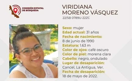 Veracruz intensifica búsqueda de Viridiana Moreno; iba a una entrevista de trabajo y desapareció