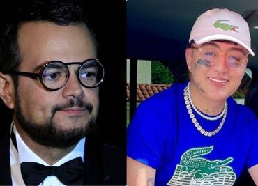 "Chocan" Aleks Syntek y Dani Flow en TikTok por personaje animado Vector; "¿sí sabe leer?"