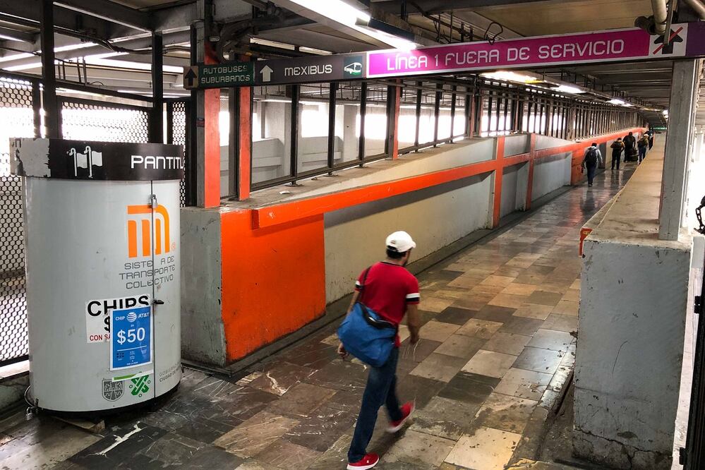 Un año cerrada la Línea 1 del Metro por modernización. Foto. Diego Simón/ EL UNIVERSAL