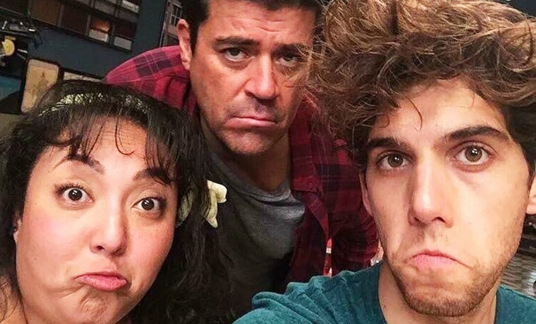 Michelle Rodríguez, "Burro" Van Rankin y Mauricio Garza.
Foto: Instagram