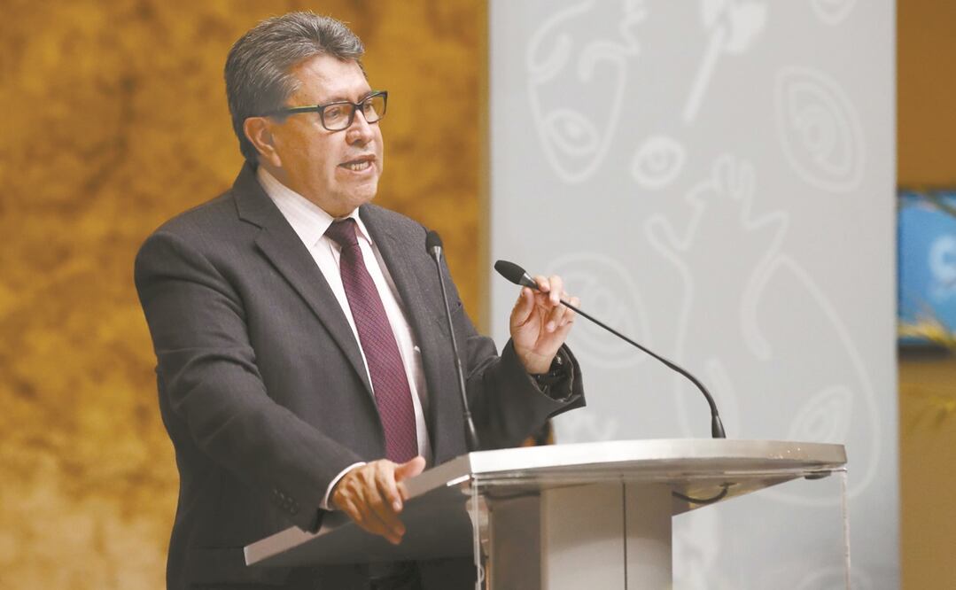 Ricardo Monreal destacó las políticas en materia cultural. Foto: DIEGO SIMÓN SÁNCHEZ. EL UNIVERSAL