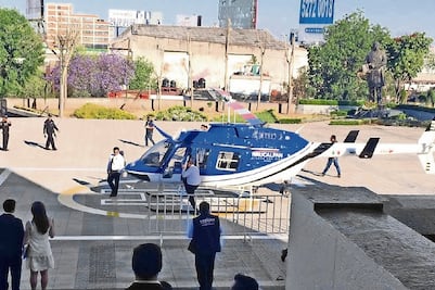 Helicóptero le cuesta a Naucalpan 12 mdp al año