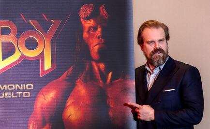 David Harbour promociona "Hellboy" en México