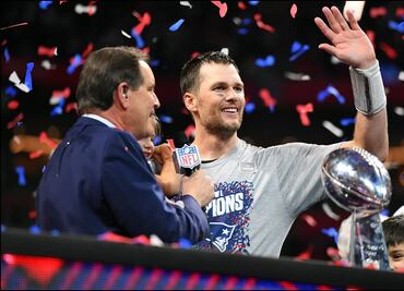 Patriots derrota a Rams y consigue su sexto Super Bowl