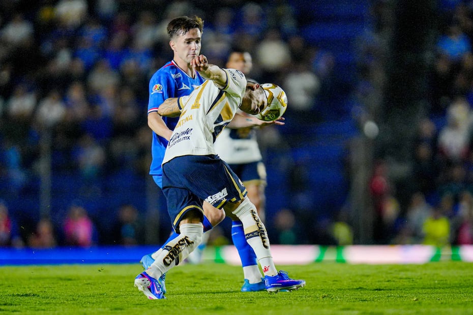 Pumas y Cruz Azul en la Final de Ida del Clausura 2026, celebrada en el Estadio Ciudad de los Deportes - Foto: Imago7