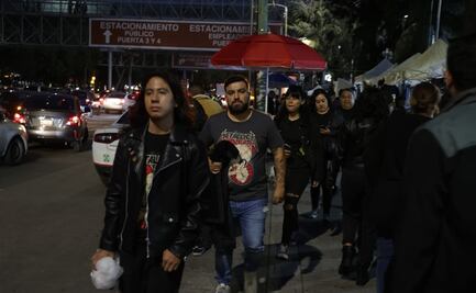 De melenas largas y entusiasmo inquebrantable, los fans de Metallica disfrutan de Mammoth 