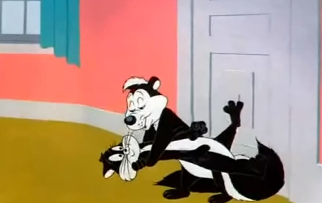 Pepe Le Pew. Foto: Captura YouTube