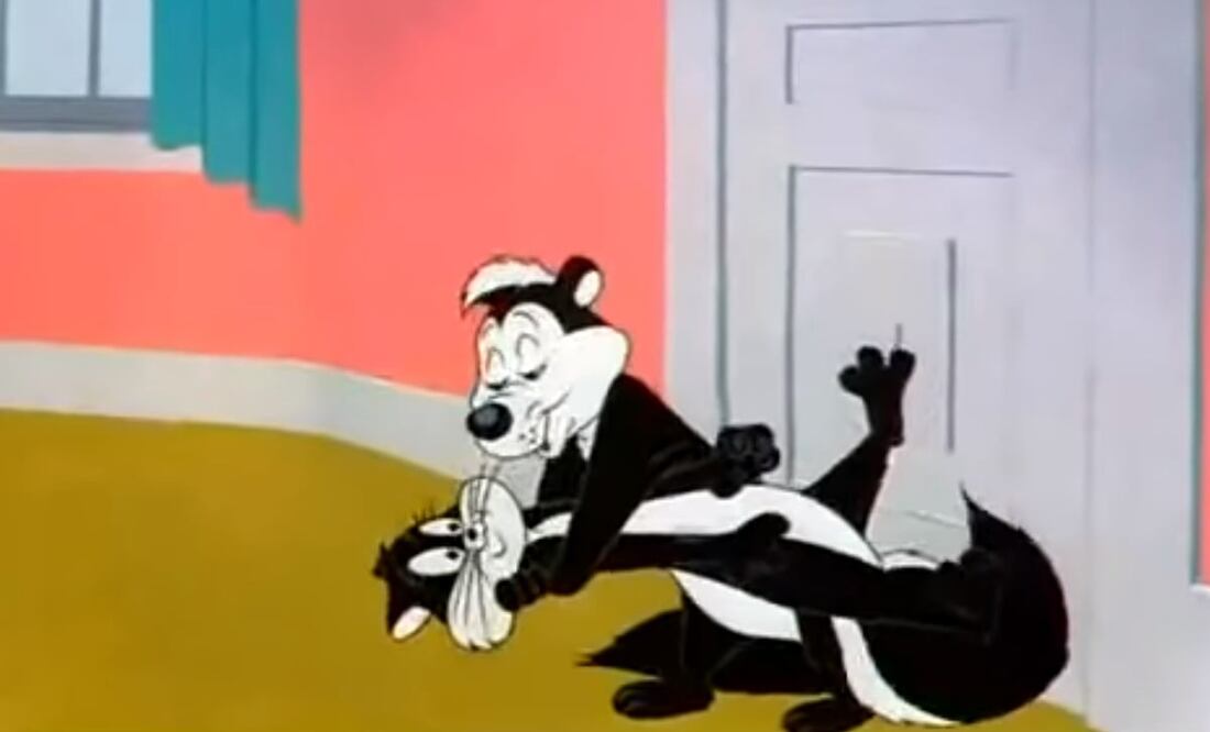 Pepe Le Pew. Foto: Captura YouTube