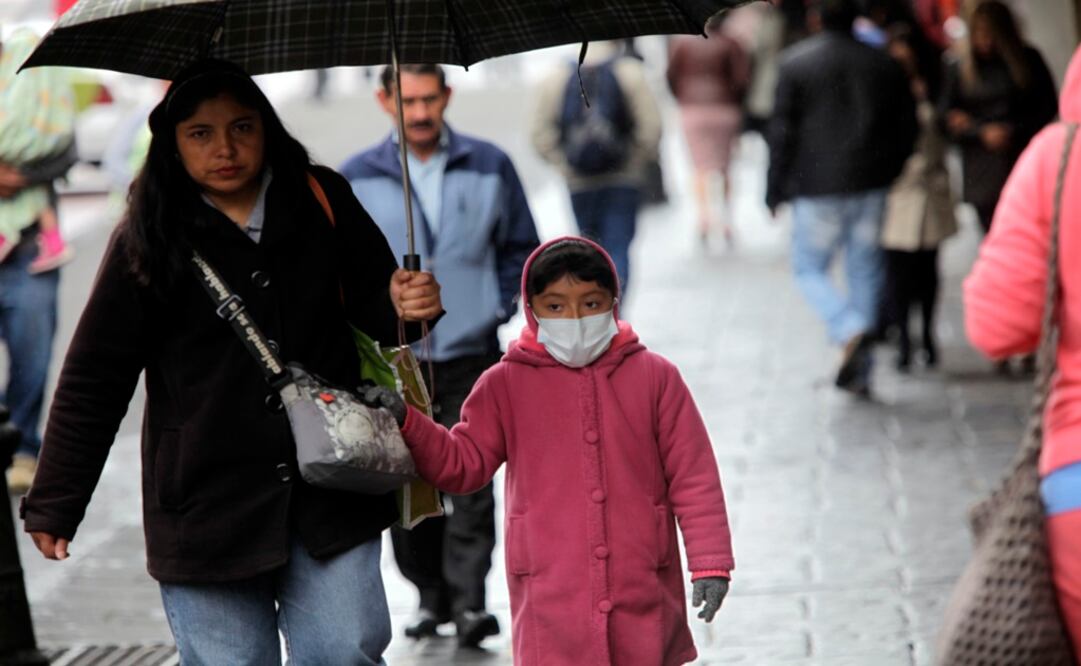 Se registra lluvia ligera en 6 delegaciones del DF