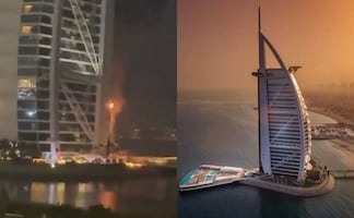Ataque de Israel y EEUU a Irán: ¿cómo es Burj Al Arab, lujoso hotel que sufrió daños por dron iraní?