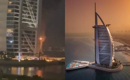 Ataque de Israel y EEUU a Irán: ¿cómo es Burj Al Arab, lujoso hotel que sufrió daños por dron iraní?