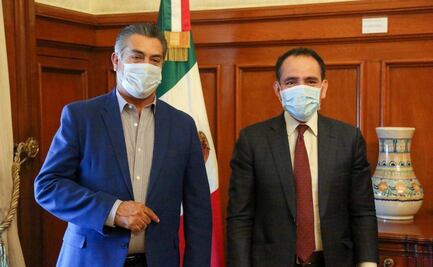 "El Bronco" se reúne con titular de Hacienda; analizan apoyos a Nuevo León