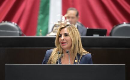 Diputada Jessica Saiden habla de supuesto pleito por lugar junto a Harfuch; pide centrarse en estrategia de Seguridad