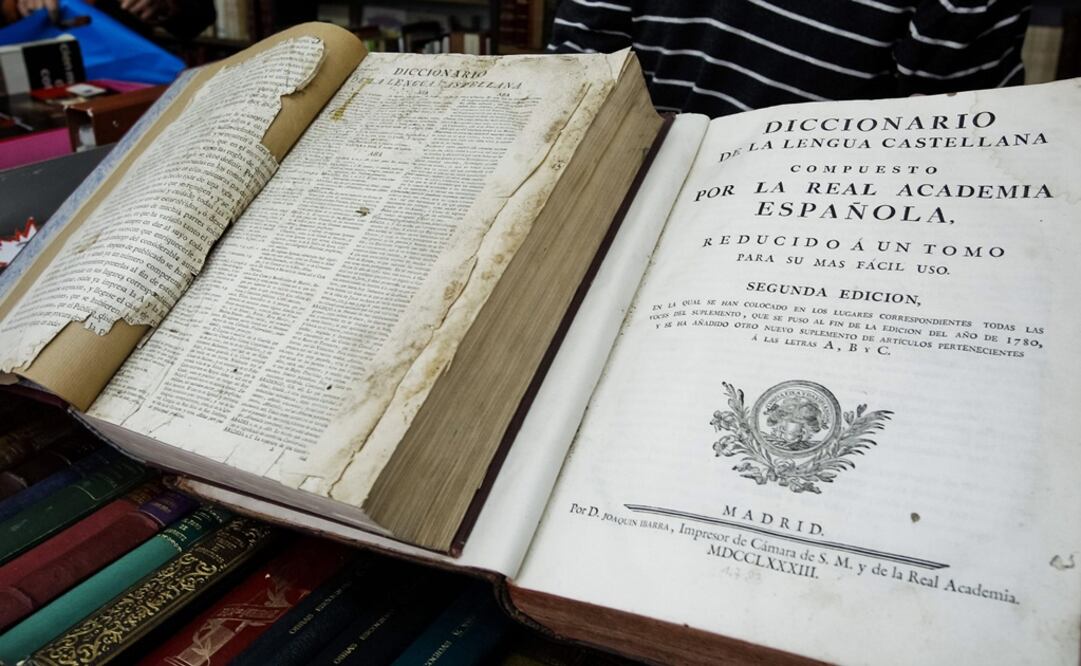 Diccionario de la Lengua Castellana de la Real Academia Española. Foto: EFE/Emilio Naranjo