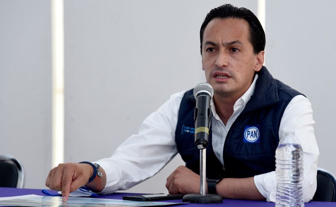 Andrés Atayde, presidente del PAN en la Ciudad de México. Foto: Archivo/EL UNIVERSAL