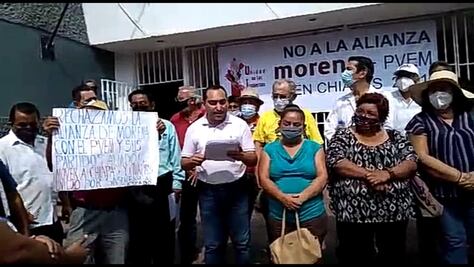 Morenistas chiapanecos rechazan alianzas electorales con el PVEM