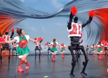 Televisión china sorprende al mostrar robots bailarines en ceremonia de Año Nuevo Chino 2025; video se viraliza