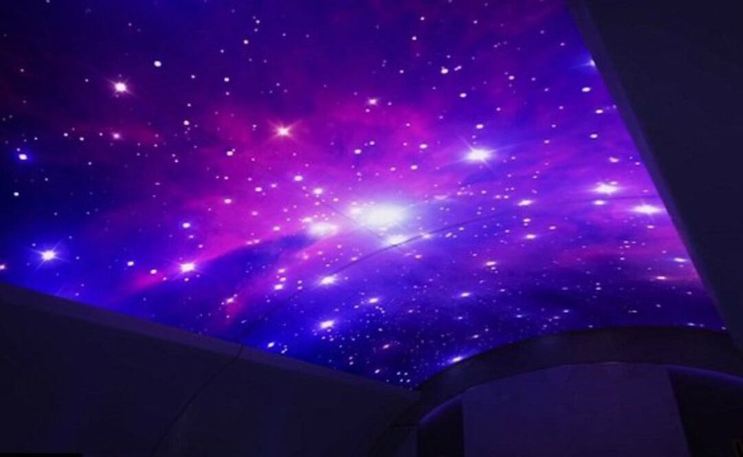 El techo del avión imitara un cielo estrellado para ayudar a que los pasajeros duerman. (Foto: Cortesía Boeing)