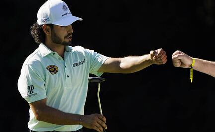 Abraham Ancer cerró su segunda ronda del Masters de Augusta como líder