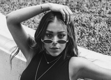 Danna Paola comparte foto de FaceApp e impacta en redes sociales