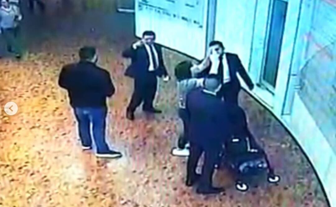 Captura de pantalla de video de seguridad del Museo de Arte Moderno