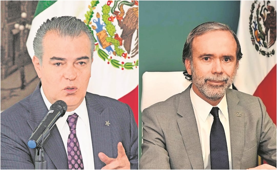 Francisco Cervantes (izquierda) y Bosco de la Vega. Foto: ARCHIVO EL UNIVERSAL