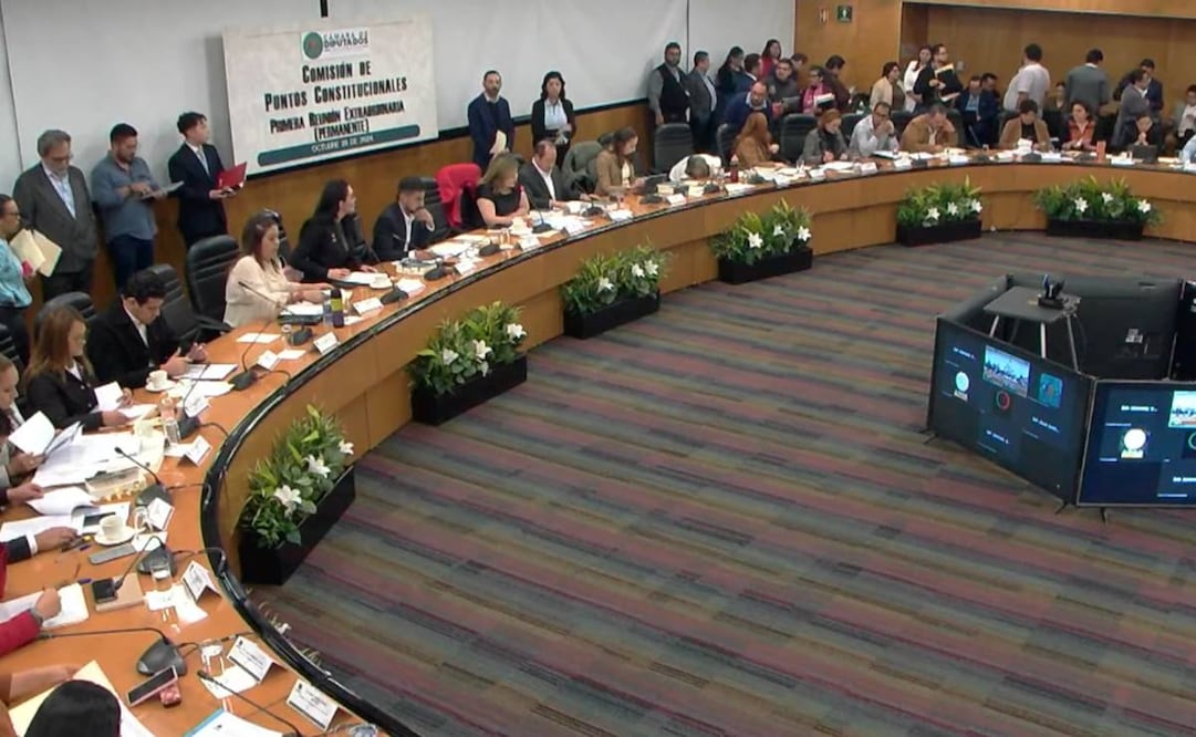 La Comisión de Puntos Constitucionales inicia discusión sobre reforma de supremacía constitucional. Foto: Captura de pantalla