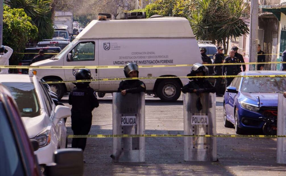 Servicio forense llega a la zona (12/01/2026). Foto: Osmar Alvarado / EL UNIVERSAL