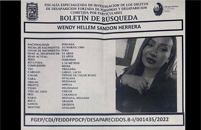 Wendy Hellem: Joven peruana desaparece en Puebla; autoridades locales la buscan 