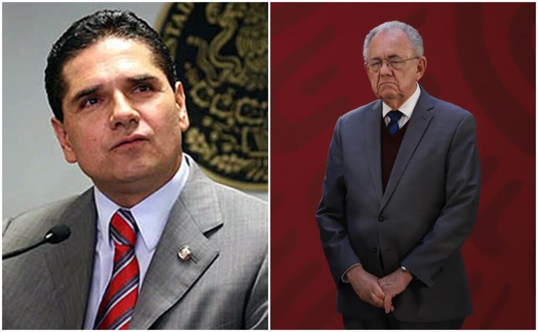 Silvano Aureoles y Javier Jiménez Espriú