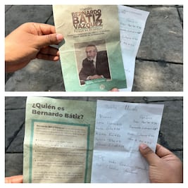 ¡Hasta escritos a mano!; arrecía entrega de acordeones a tres días de la elección judicial