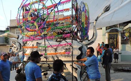Queman "toritos" pirotécnicos en Melchor Ocampo, Edomex