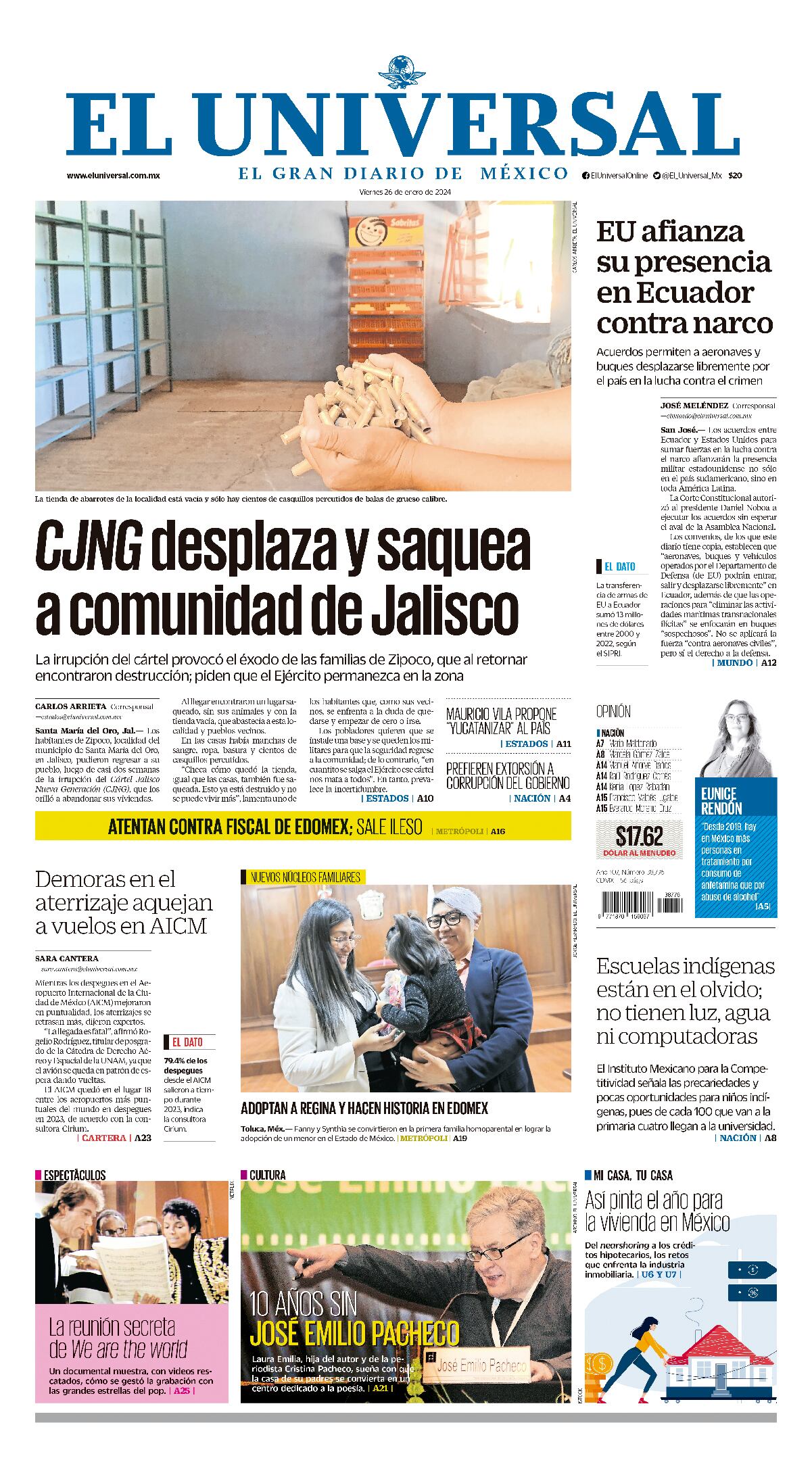 Portada impresa